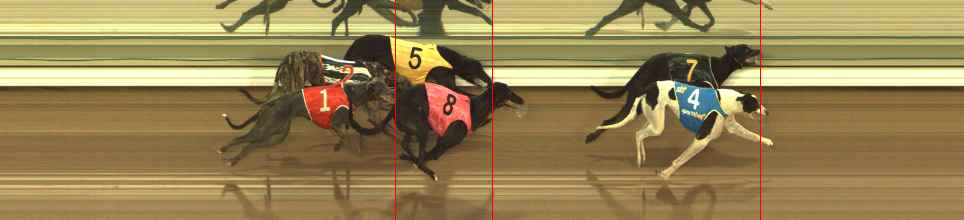 Race result finish photo